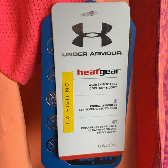 NWT Under Armour Even Keel Heatgear Semi-Fitted Swim Board Shorts Afterglow 12 - Picture 9 of 11